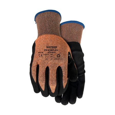 WATSON GLOVES Phoenix, Cut Resistant, Nitrile Palm, Made With Rpet Material, L 379-L